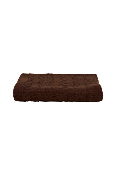 Karaca Home Conner Brown Tassel Throw Blanket 130x170 Cm