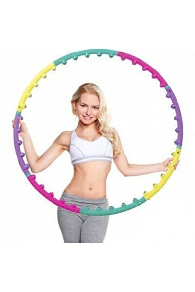 Clifton 6 Parça Çember Hulahoop 98 Cm 1000 Gr ( Masajlı Zayıflatıcı )