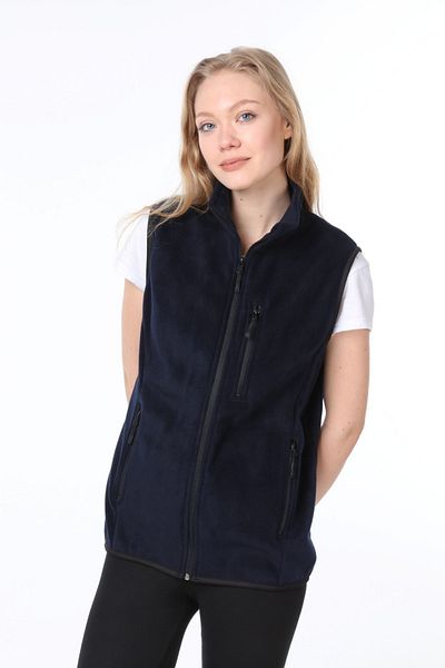 Vio Belle Women's Multi-Pocket Outdoor Fleece Vest