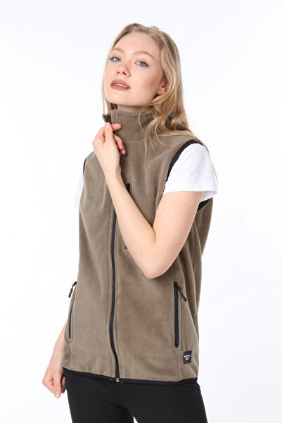 Vio Belle Women's Multi-Pocket Outdoor Fleece Vest