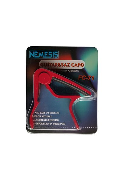Nemesis Fc-71r Κιθάρα Καπώσιο Κόκκινο