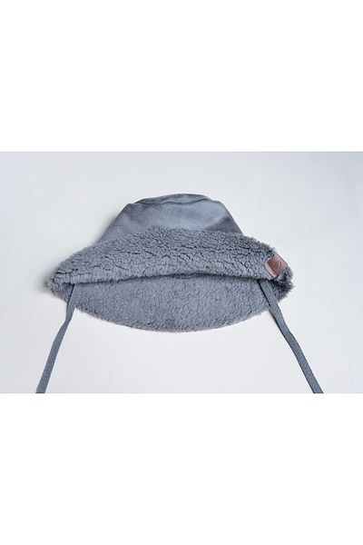ilays beauty Imported Lamb Suede Lace-Up Winter Bucket Hat