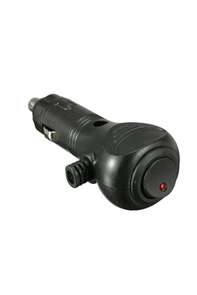 Motorobit Araç Çakmak Soketi Kırmızı Nokta Işıklı Switch - 10A Sigortalı