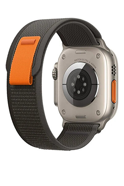 mimtec Apple Watch Uyumlu 42mm 44mm 45mm 49mm 1/2/3/4/5/6/se/7/8/9 Ultra 2 Kordon Trail Kordon