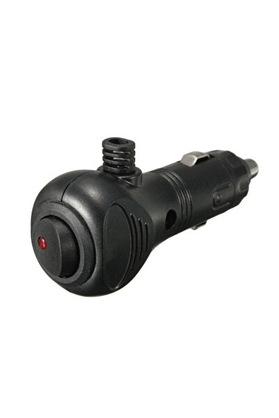 Motorobit Araç Çakmak Soketi Kırmızı Nokta Işıklı Switch - 10A Sigortalı