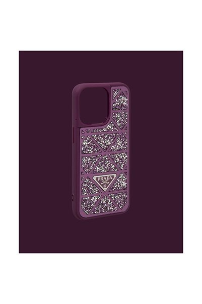 DUKKANCASE Purple Stone Phone Case - Dk014 - iPhone 14 Promax