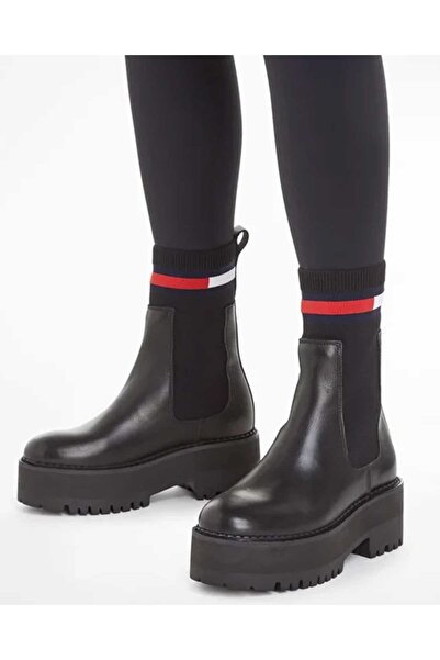 Tommy Hilfiger Kadın Tommy Hilfiger Flatform Low Boot EN0EN02301