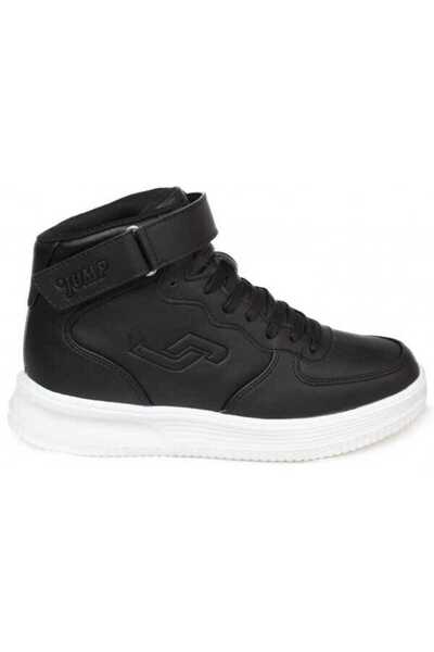 Jump 16308 Unisex Μαύρο Λευκό ψηλό γυναικείο αθλητικό παπούτσια καθημερινά ca...