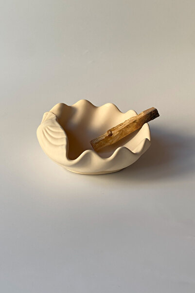 sin istanbul Shell Palo Santo Tütsülük Mumluk Bej