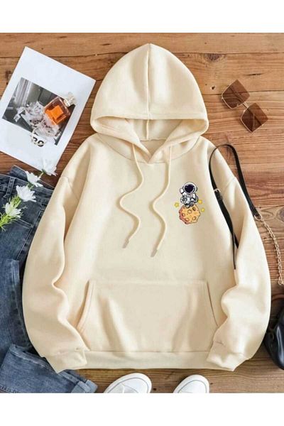 Elvino Φούτερ Unisex με κουκούλα με θέμα Space