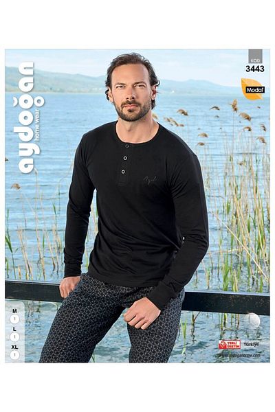 Aydoğan Men's Modal Pajama Set 3443