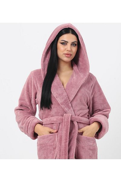 Nuşa Rochie groasă Welsoft cu glugă