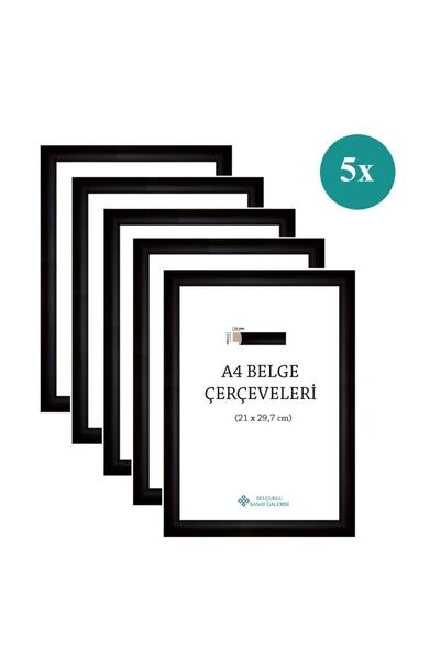 AS TİCARET A4 Frame 1stClass 22mm Pack of 5 (color: black)