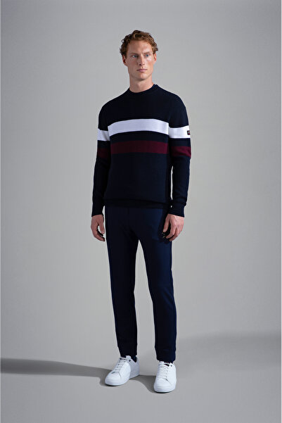 PAUL&SHARK Men's Knitted Roundneck C.W.Wool Sweater