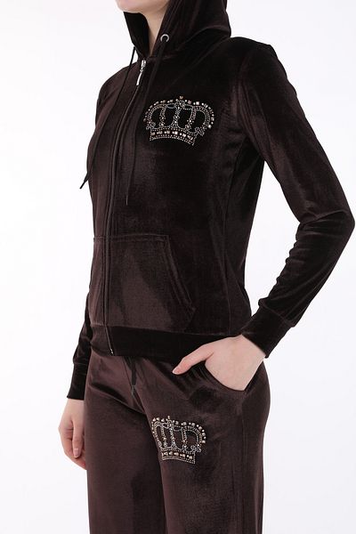 ikmal collection Replenishment Crown Stone Soft Texture Velvet Leg Elastic