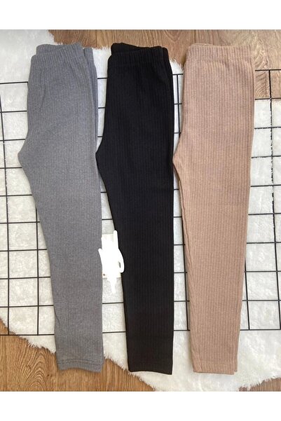 Dastini κοτλέ ελαστικό ύφασμα επένδυση fleece Παιδικό καλσόν 3τμχ Σετ