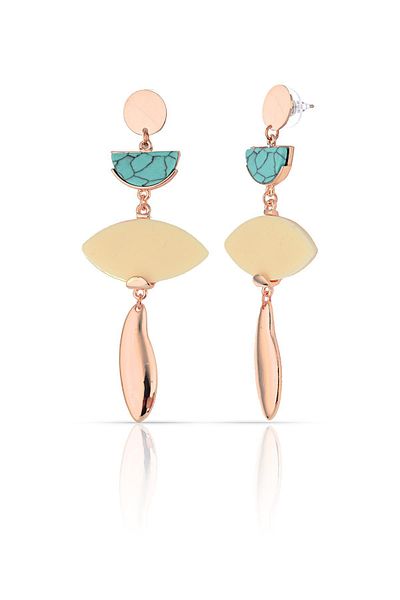 Duke Nickle Colorful Earrings Rdpk5115