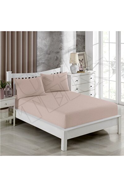 Umateks King Size Elastic Sheet Set 2 Pillowcases