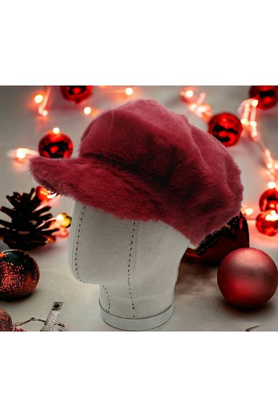 Shopiolog Women's Plush Sailor Captain Hat