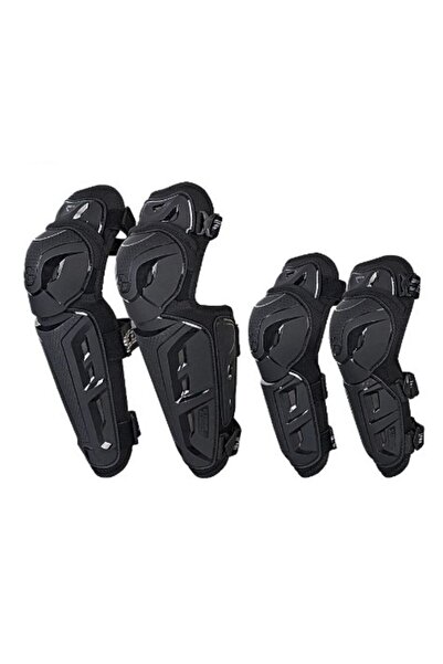 MOTOANL Motosiklet Lüx Dizlik Dirseklik Mafsallı Set Koruma Sertifikalı Bacak Ve Kol Koruma Motor Dizlik