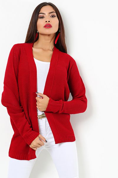 AVORWE Plain Model Women's Knitwear Cardigan