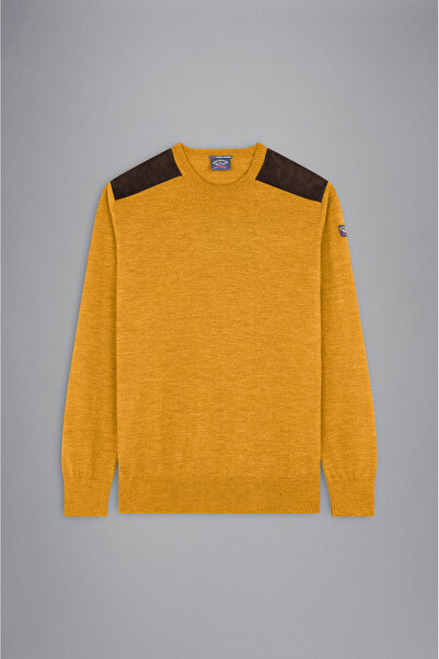 PAUL&SHARK Men's Knitted Roundneck C.W.Wool Sweater