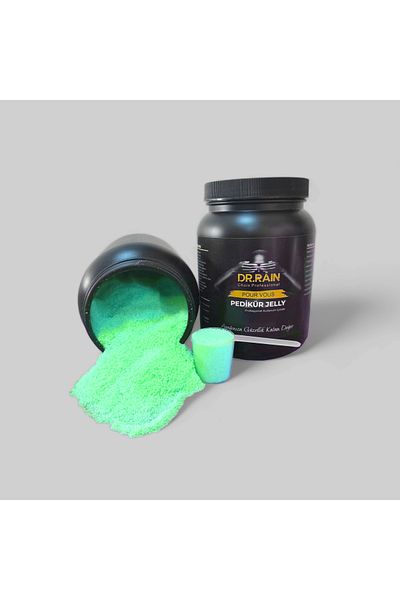 DR.RAİN PEDICURE JELLY MANICURE PEDICURE SPA GEL 50 USES GREEN COLOR