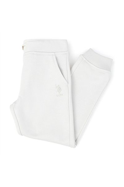 U.S. Polo Assn. Girl's U.S. Polo Pants - 1681771   G084Sz0Op Stone