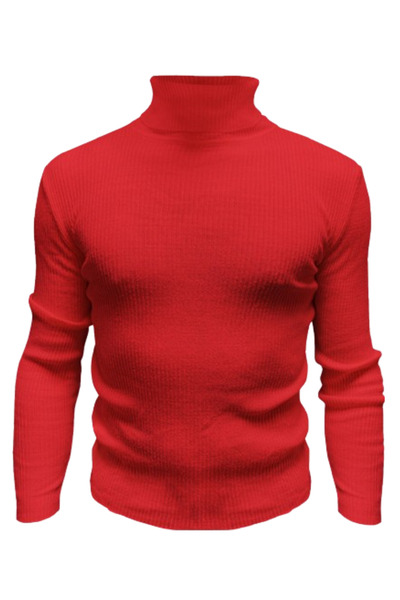 Nacar Unisex Balıkçı Yaka Kaşkorse Slimfit Boğazlı Kazak