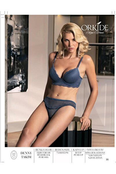 Orkide Deny Sütyen TakımıPush-Up B-Cup