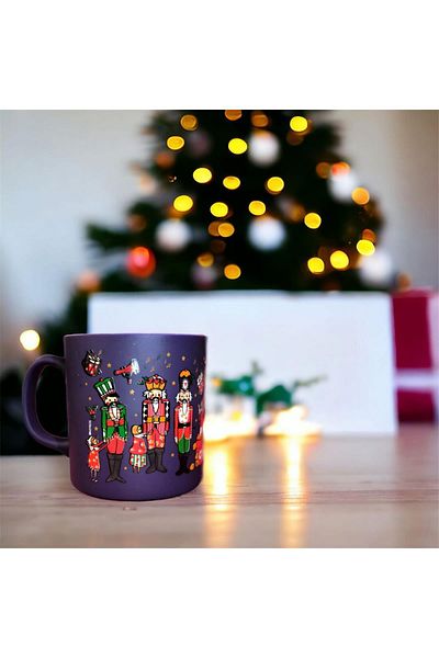 Myros Navy Blue Bullet Soldier Ceramic Mug