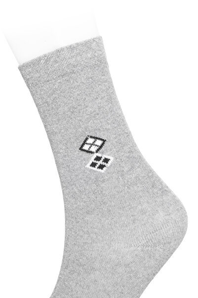 Line Smart 12 пар чоловічих бавовняних шкарпеток з візерунком Garson Gold Soket