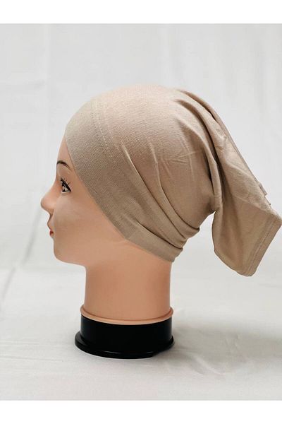 AWAM SILK Awam Silk Open Top Plain Combed Cotton Bonnet