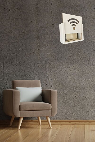 Genel Markalar Wifi-modem Kutusu Saklama Duvar Düzenleyici Mdf Uzunluk (22CM) Genişlik (28CM) Derinlik (12CM)