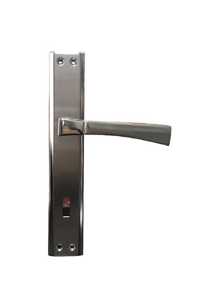 Dooraks BABY MIRROR NICKEL SATIN ROOM HANDLE