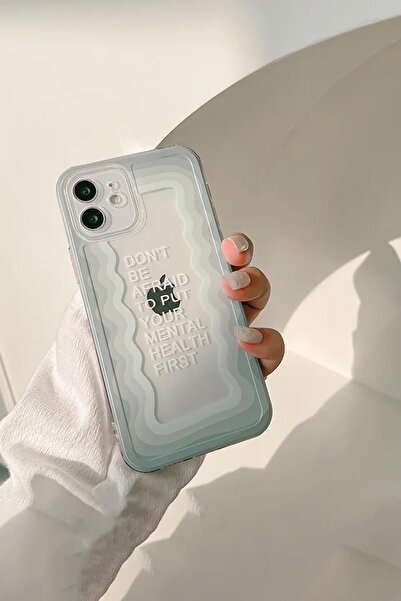 Buka Shops Beyaz Mental Health Iphone 13 Telefon Kılıfı