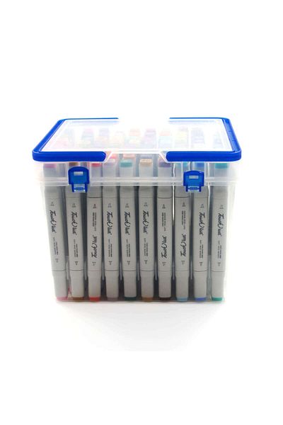 GVN ART Touchliit Double Sided Graphic Marker Pen Set 60 Pieces