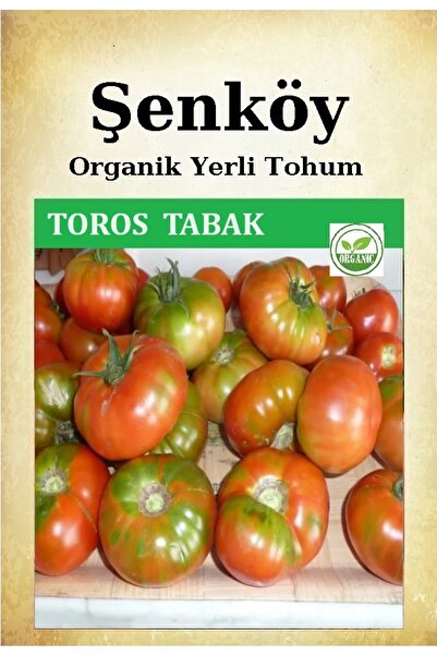 Şenköy Yerli Toros Tabak Köy Domates Tohumu Doğal Ata Tohum Pakette 100 Tohum...