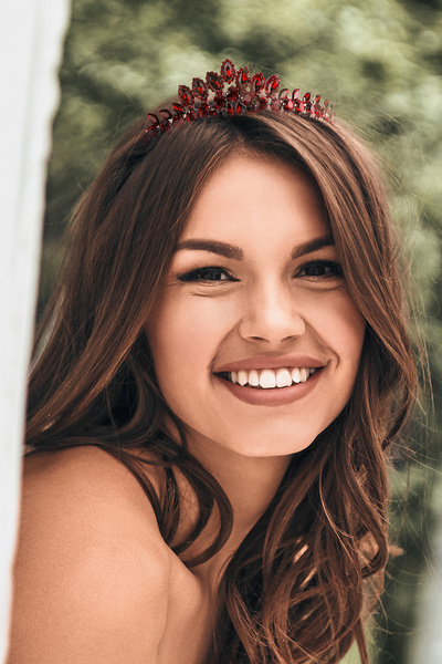 Limelia Κρυστάλλινος Στέφανος Νύφης Πριγκίπισσας, Μοντέλο Φύλλου Στέφανος Βασ...