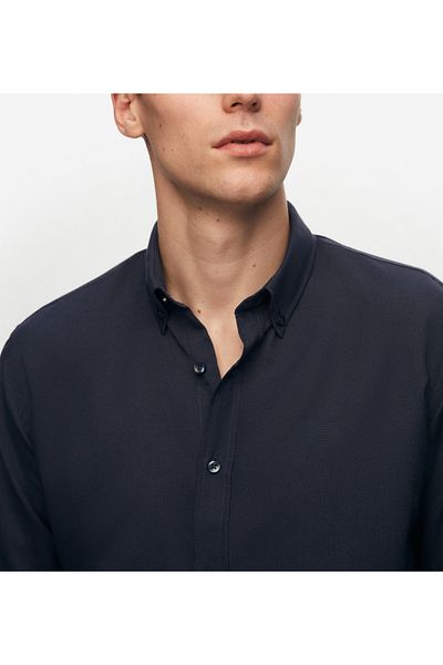 HON'S Мъжка риза Oxford Slim Fit