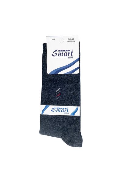 Line Smart Pack of 6 Men's Cotton Patterned Quality Waiter Socks