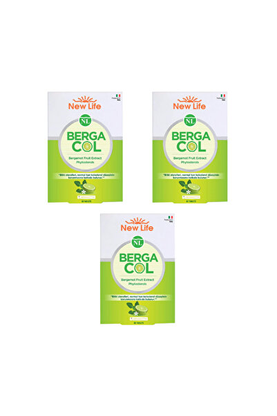 New Life برجكول 60 قرص 3 قطع