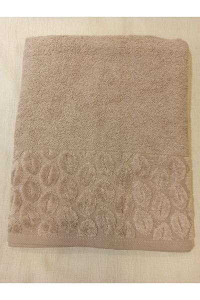 ŞENER HOME Πετσέτα μπάνιου μεγάλου μεγέθους 90x150 εκ. - Καφές