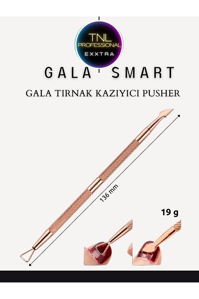 tnl professional Nail Polish Scraper Peeler Stainless Steel Pusher Kronk Meat Pusher Hand Foot Nail Dry Manicure Pedicure Gala