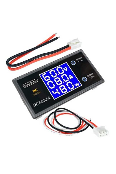 Motorobit Dijital DC 0-100V 0-10A  Uyumlu  250W Voltmetre Ampermetre