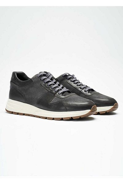 Boris Becker Dark Gray Color Sneakers