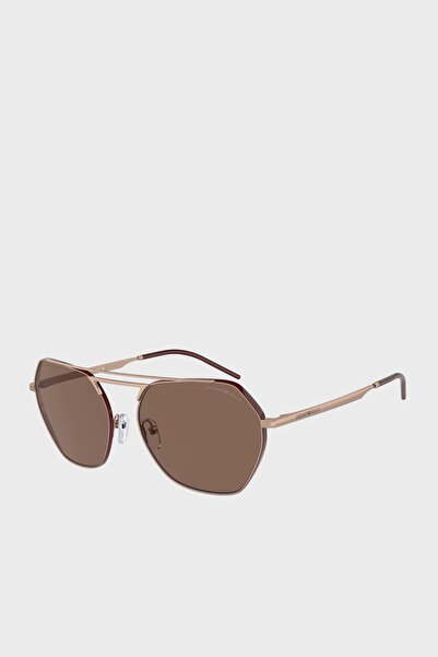 Emporio Armani Asymmetric Sunglasses GLASSES 0EA2148 301173 56