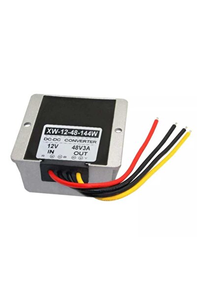 Genel Markalar DC-DC 12 to 48V 3A Voltaj Yükseltici - 12V to 48V Step Up Voltaj Regülatörü Otomotiv Regülatörü Su