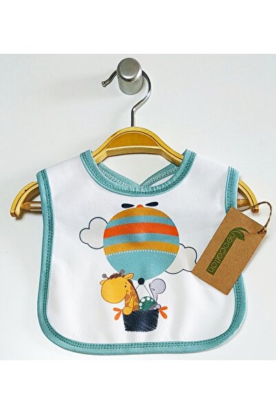 nc gift مريلة أطفال مطبوعة مع مشابك تثبيت