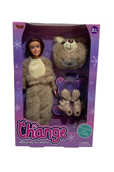 Vardem 30 cm Hayvan Kostümlü Model Bebek 3290